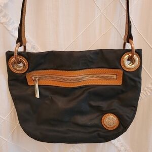 Vince Camuto Nylon/Leather Crossbody Bag
